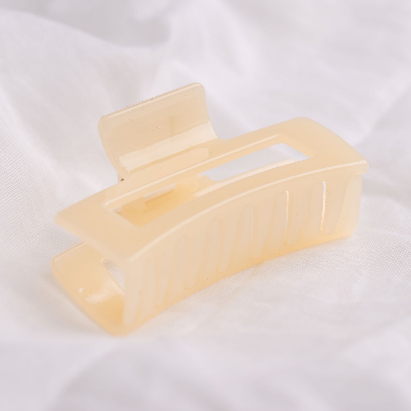 Jelly Rectangle Claw Clip