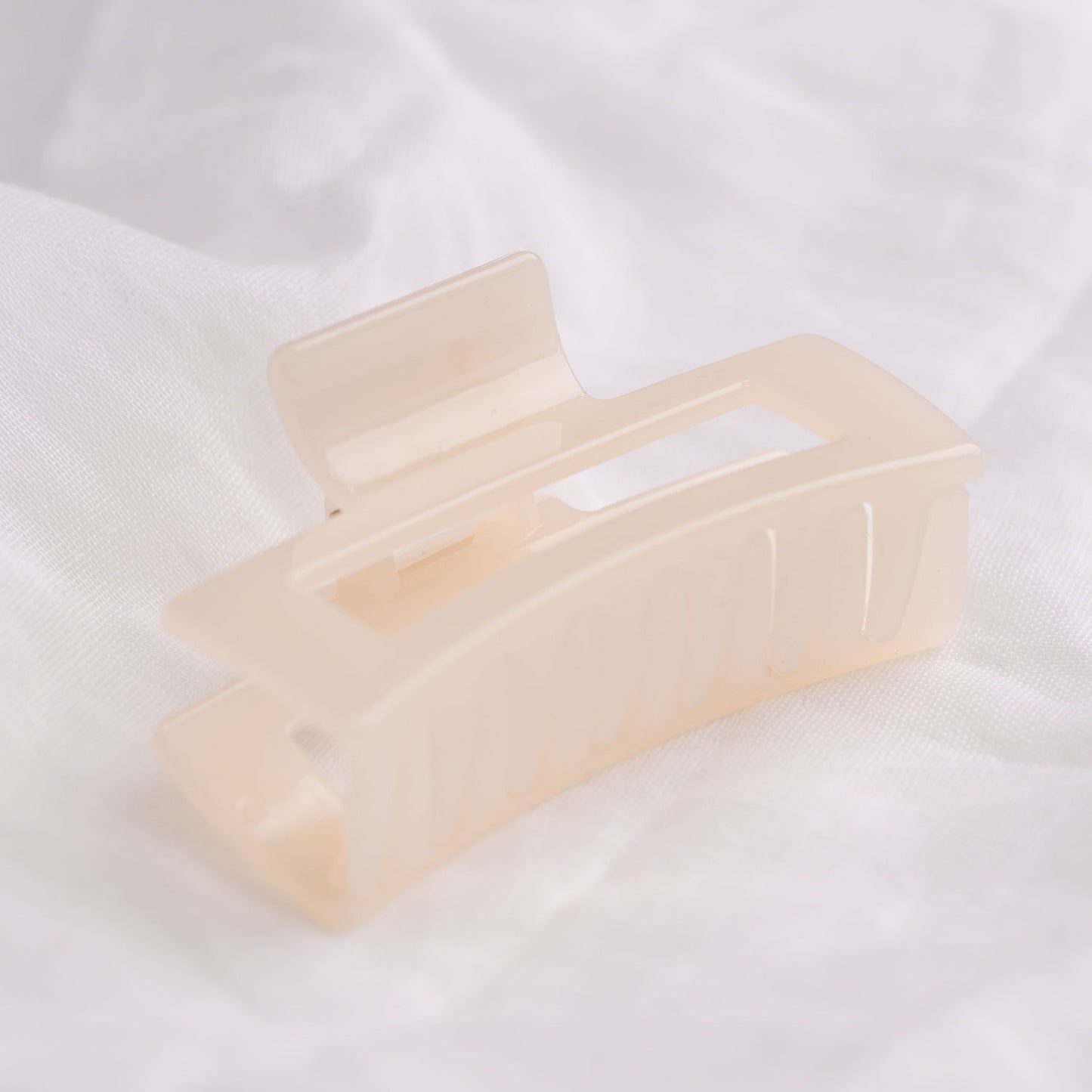 Jelly Rectangle Claw Clip