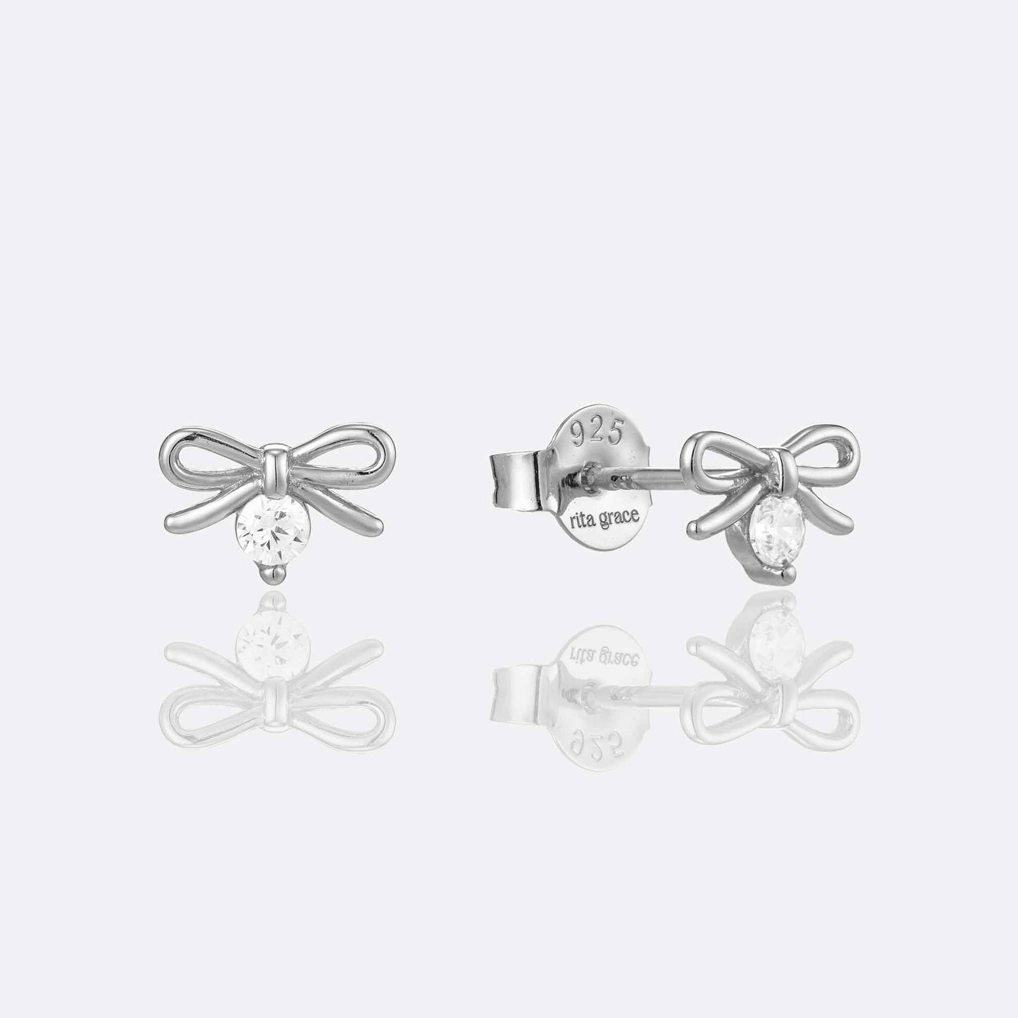 Olivia Dainty Bow Studs