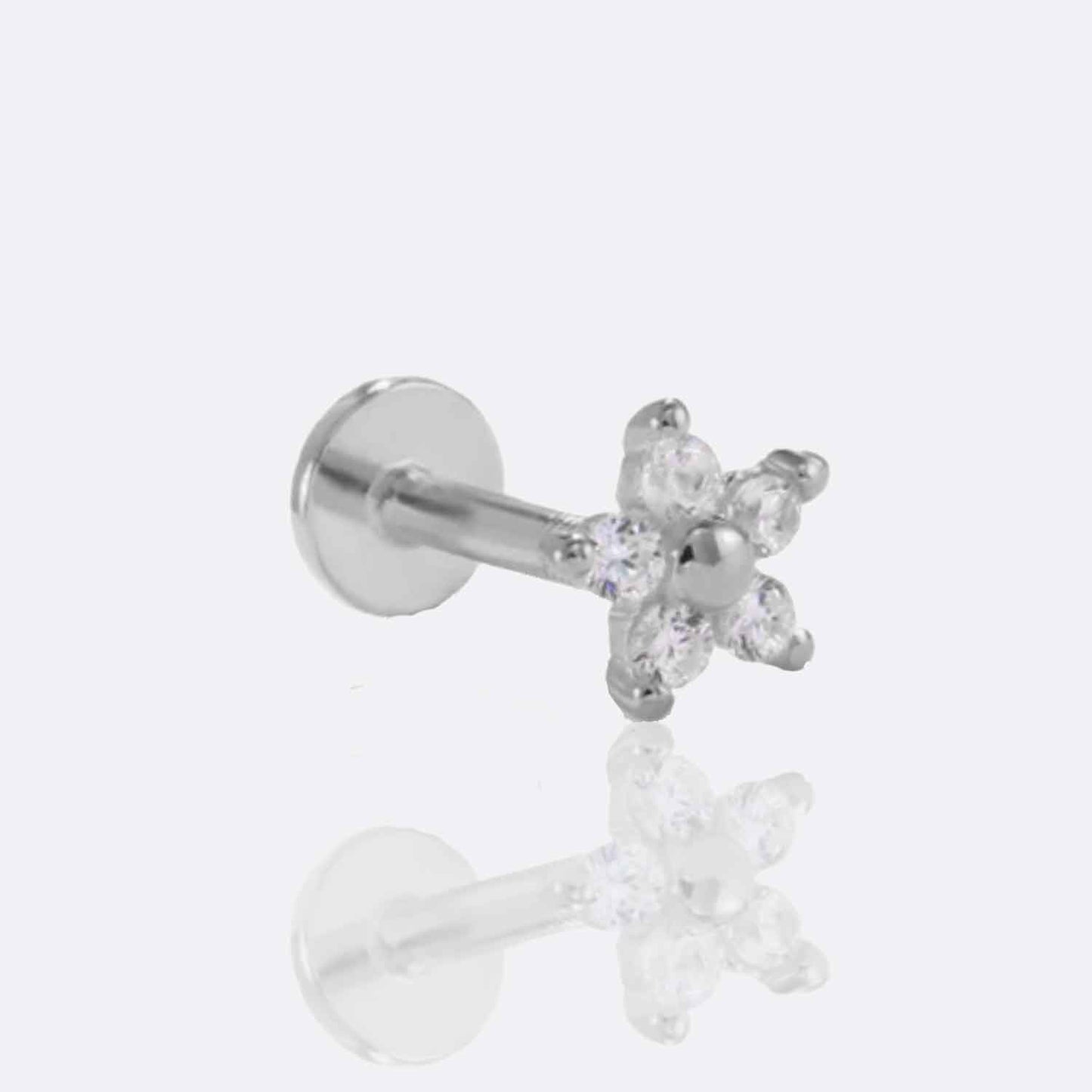 Nala Flower Flat Back Piercing Stud