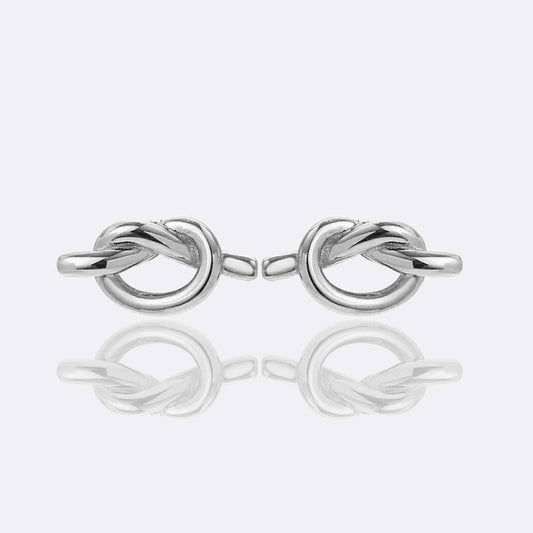 Skye Knot Stud Earrings