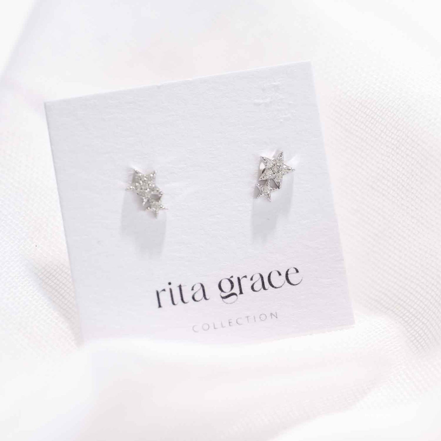 Stacey Star Stud Earrings